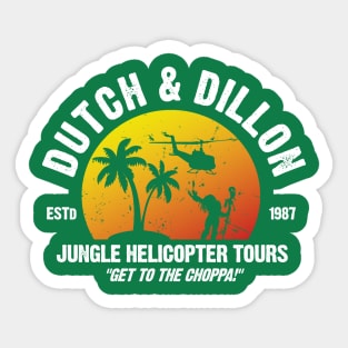 Dutch and Dillon Sticker